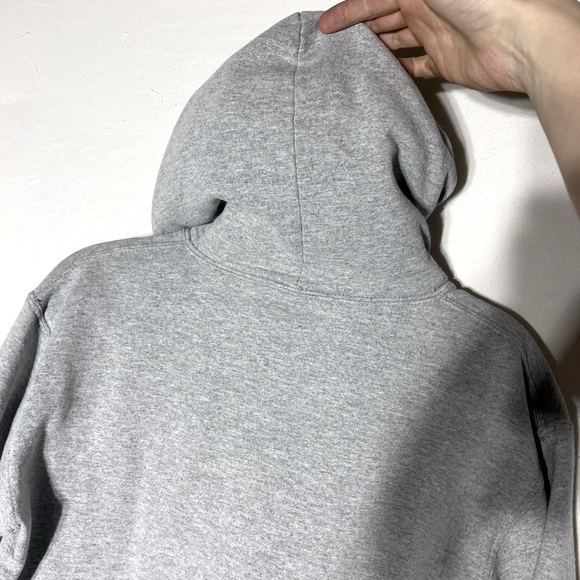 Vintage Gildan Light Grey EPS Edmonton Police Services Hoodie S - Picture 11 of 13